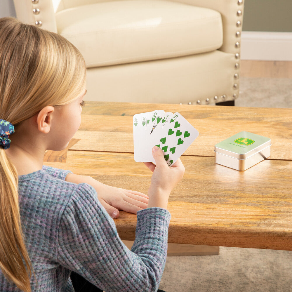 John Deere Playing Cards In Tin