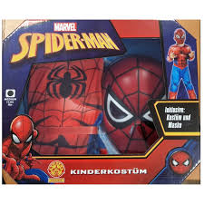 Spider-Man Top And Mask Costume