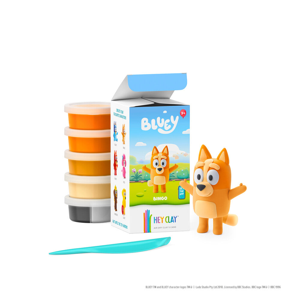 Hey Clay Bluey 5 Can Assortment