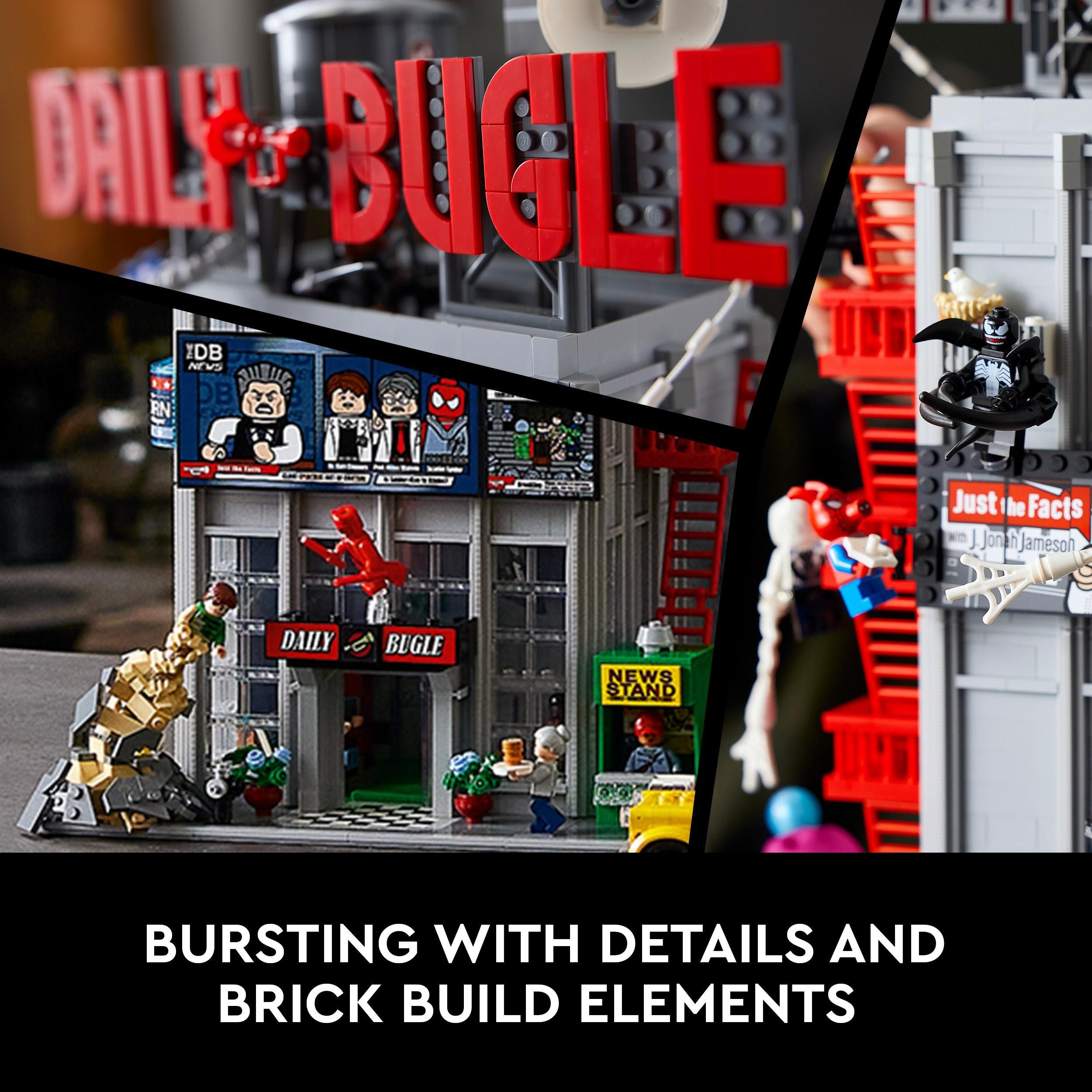 Lego 76178 Marvel Spider-Man Daily Bugle Set For Adults