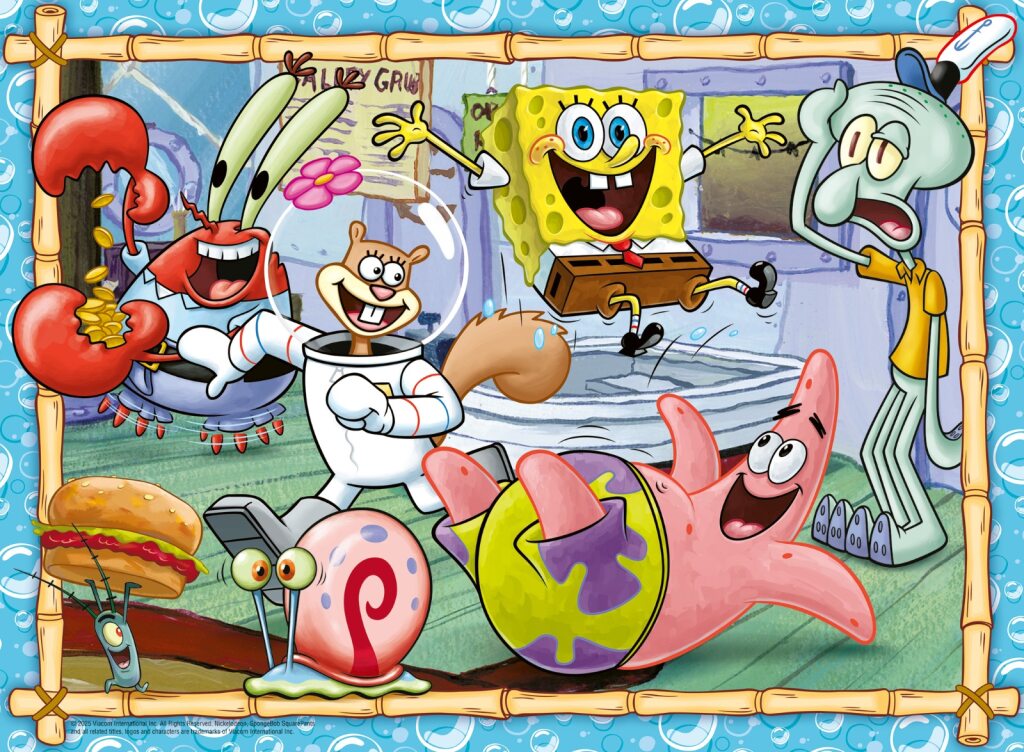Ravensburger Spongebob Squarepants, 200Pc Xxl