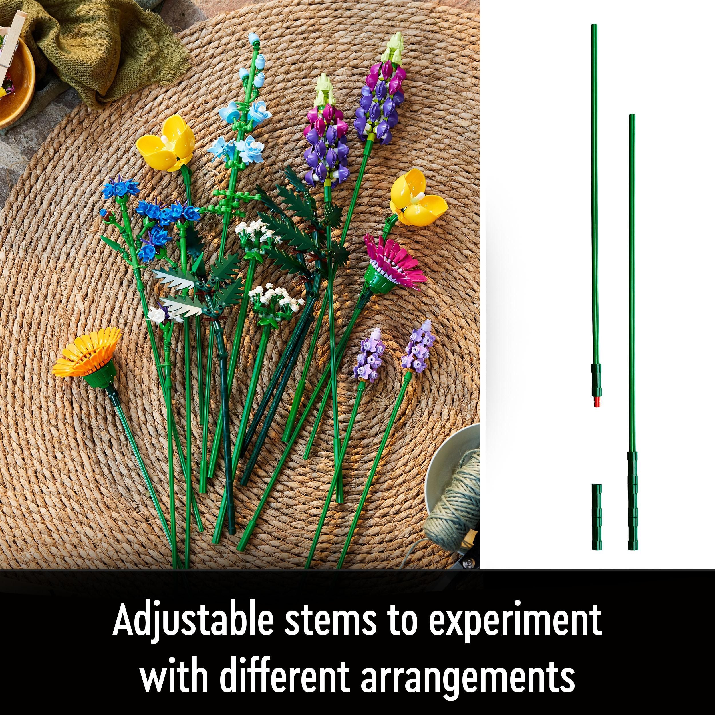 Lego® Botanical Wildflower Bouquet 10313 Building Set (939 Pieces)