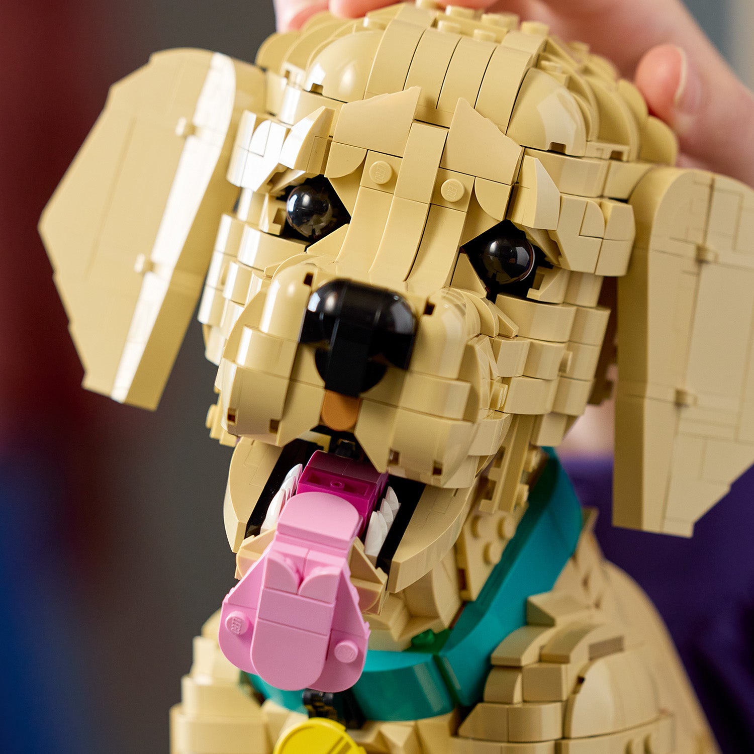 Lego Icons 11384 Golden Retriever Puppy Set For Adults