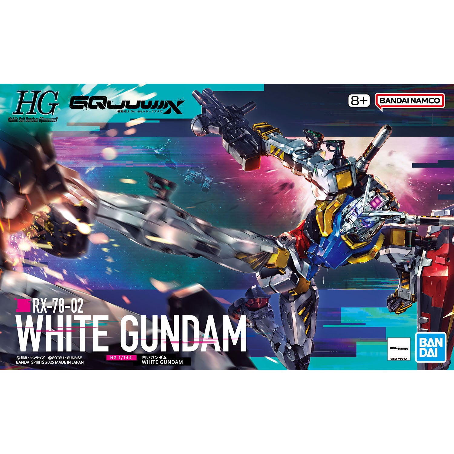 Gunpla Hg 1/144 White Gundam