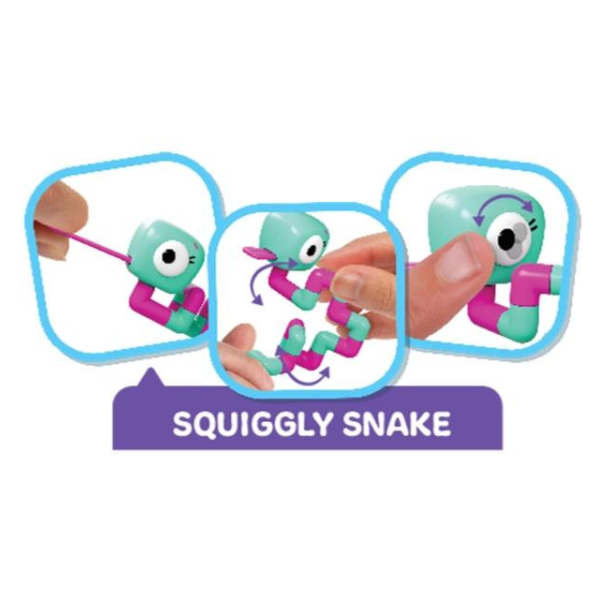 Little Live Pets - Squirkies: 3 Pack: Metallic Clickety Cat
