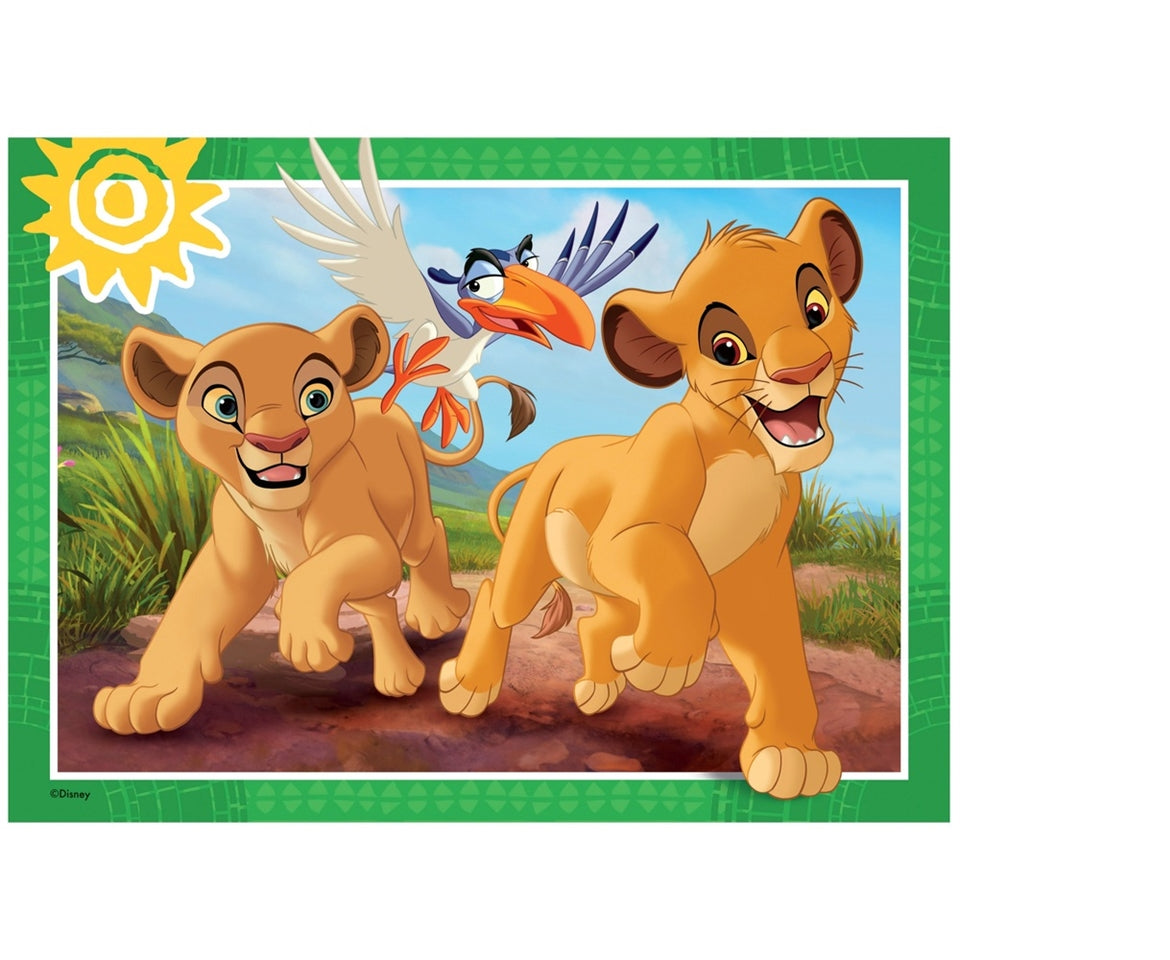 Ravensburger The Lion King 42 Piece Jigsaw 4 Puzzle Bumper Pack