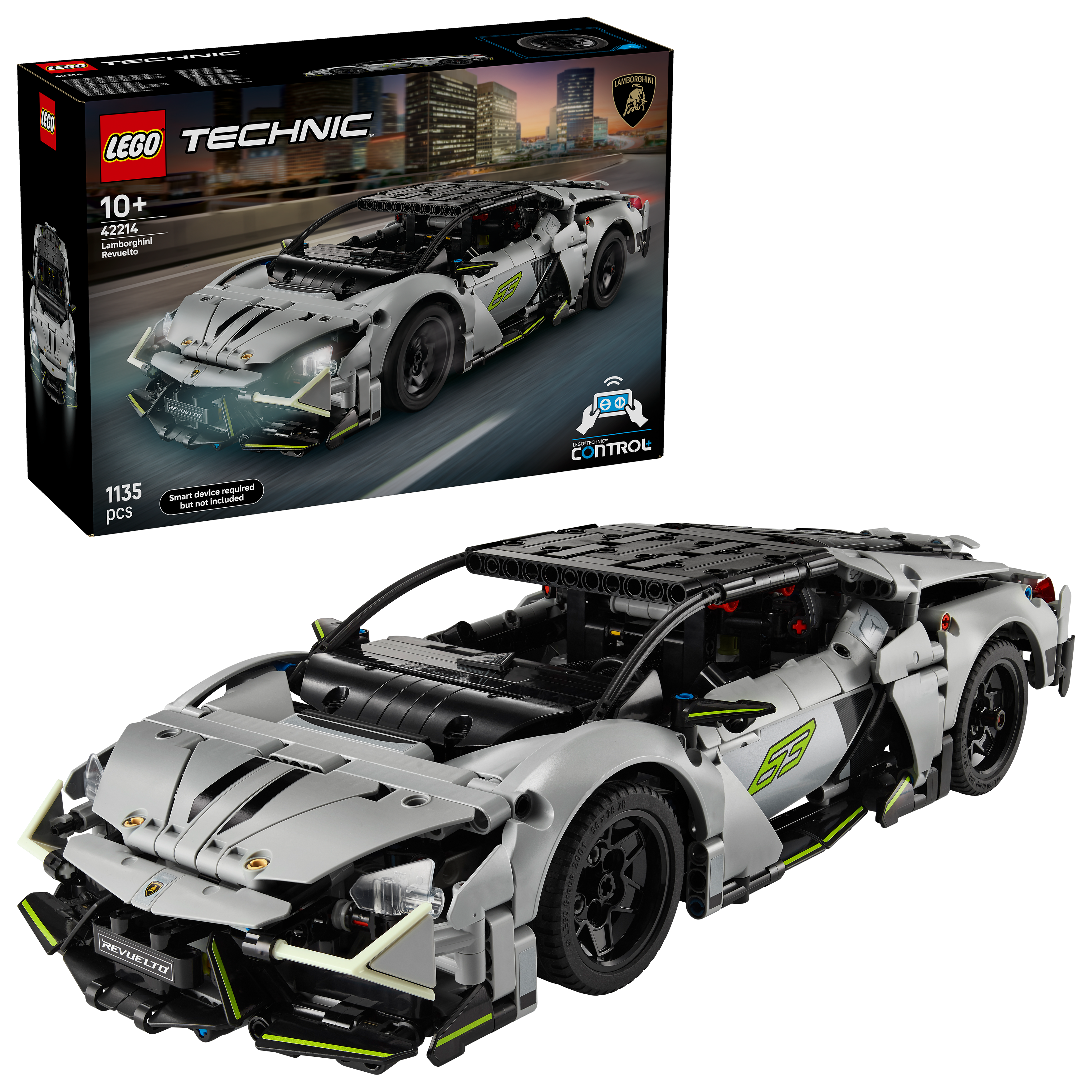 Lego Technic Lamborghini Revuelto Super Sports Car Toy 42214