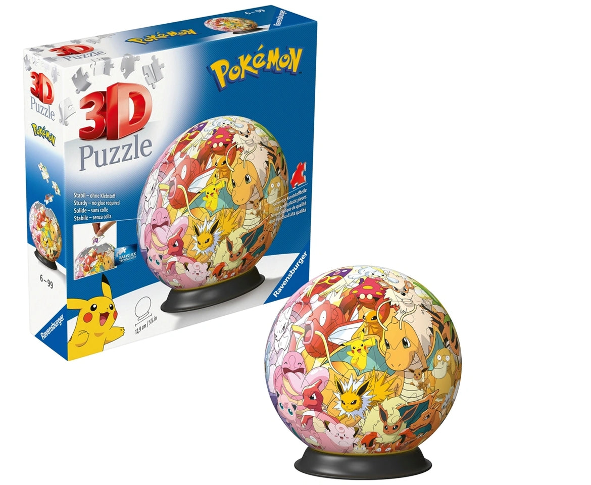 Ravensburger Pokemon, 72 Piece 3D Jigsaw Puzzle