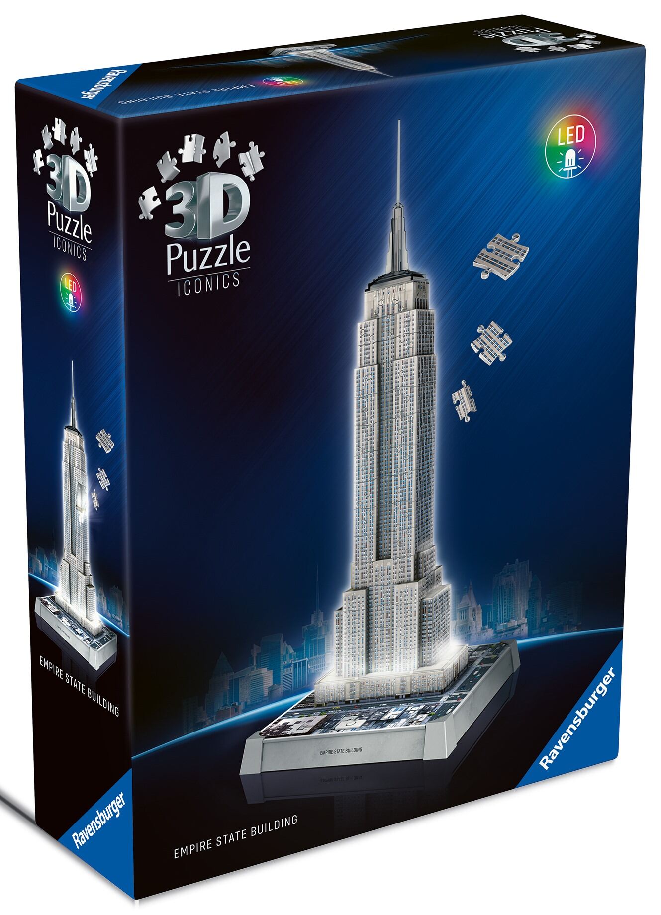 Ravensburger Iconics Empire State Building - Light Up 216 Piece 3D Jigsaw Puzzle