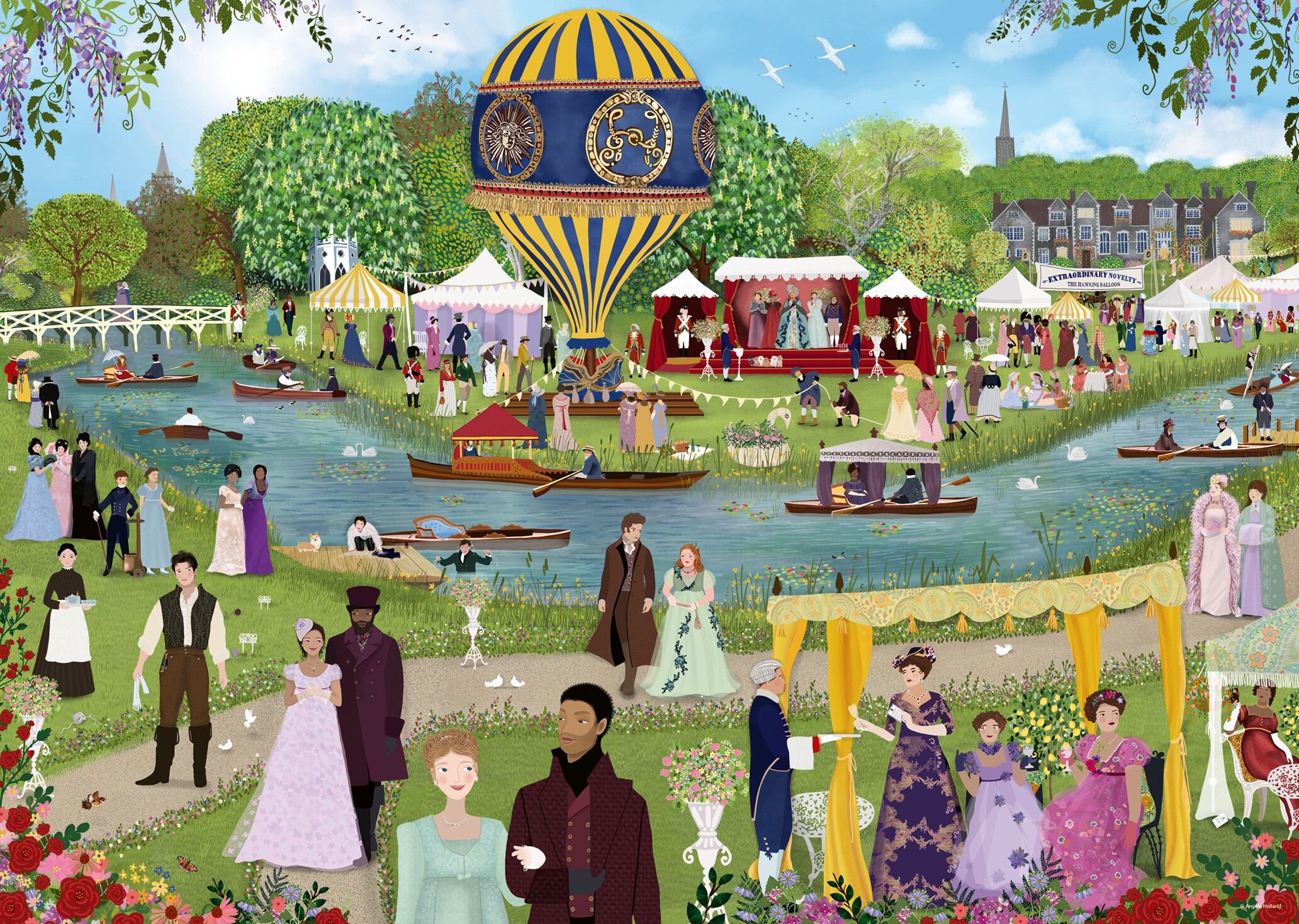 Ravensburger Bridgerton 1000 Piece Jigsaw Puzzle