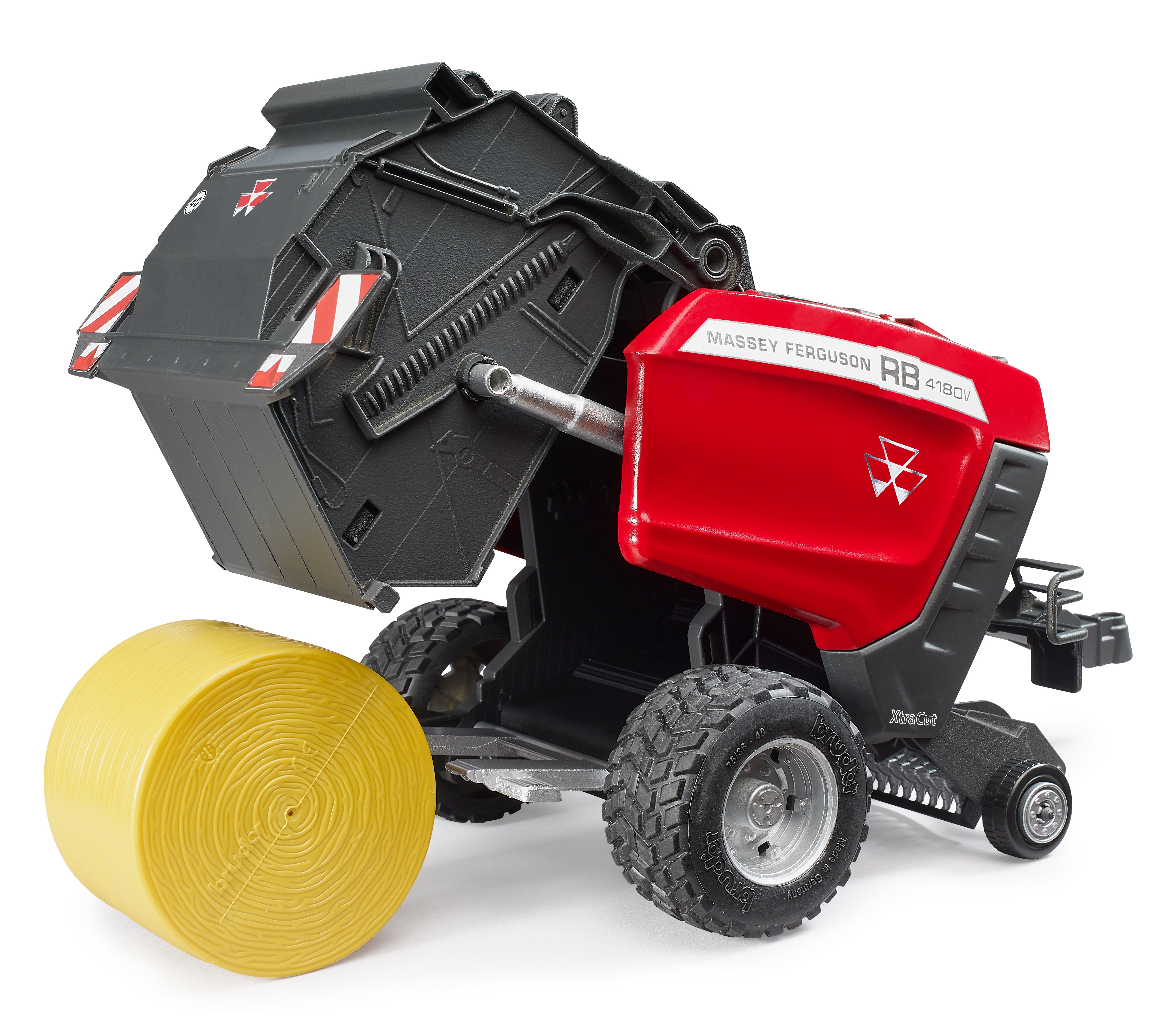 Bruder 1:16 Massey Ferguson Rb 4180V Round Baler