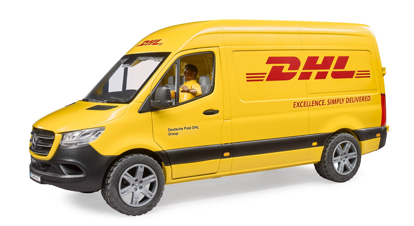 Bruder Mercedes-Benz Sprinter Dhl Van With Driver