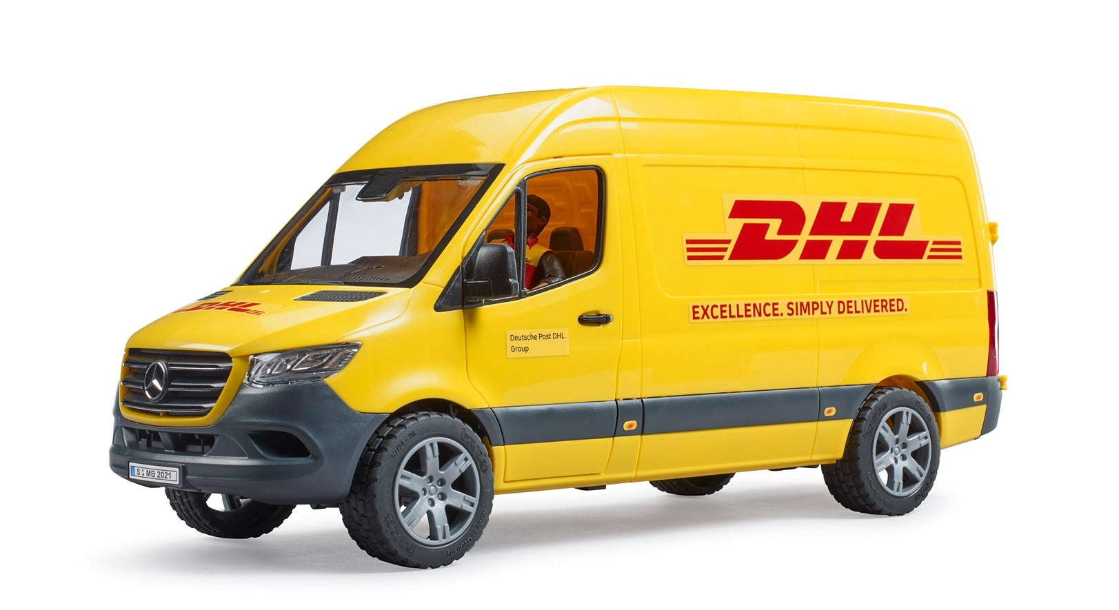 Bruder Mercedes-Benz Sprinter Dhl Van With Driver