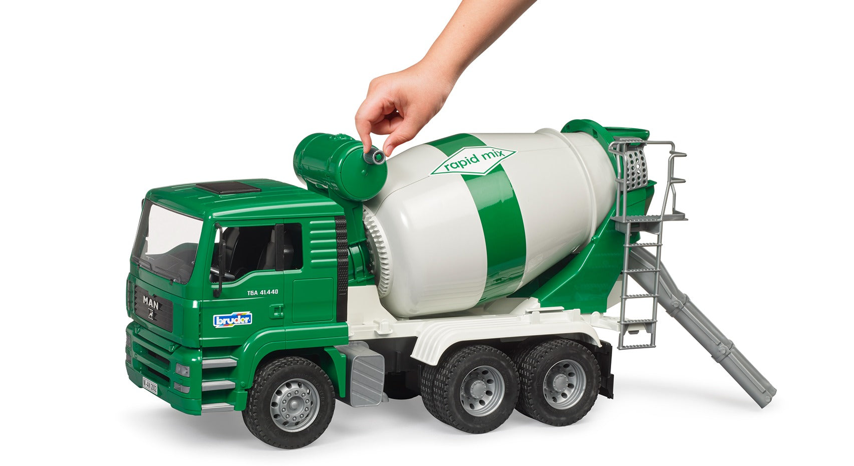 Bruder Man Tga Cement Mixer Truck (2744 & 3710)