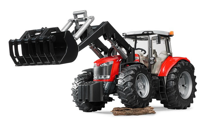 Bruder 1:16 Massey Ferguson 7600 Tractor With Front Loader