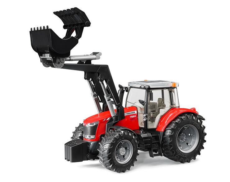 Bruder 1:16 Massey Ferguson 7600 Tractor With Front Loader