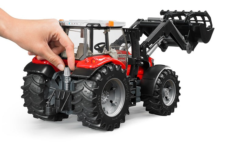 Bruder 1:16 Massey Ferguson 7600 Tractor With Front Loader
