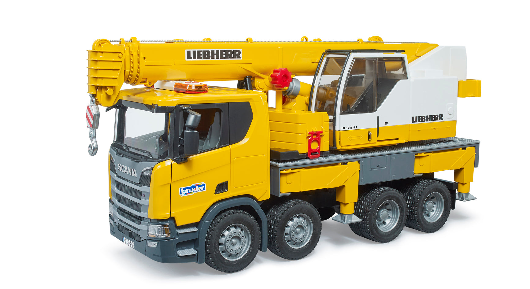 Bruder Light And Sound Scania Super 560R Liebherr Crane Truck Toy