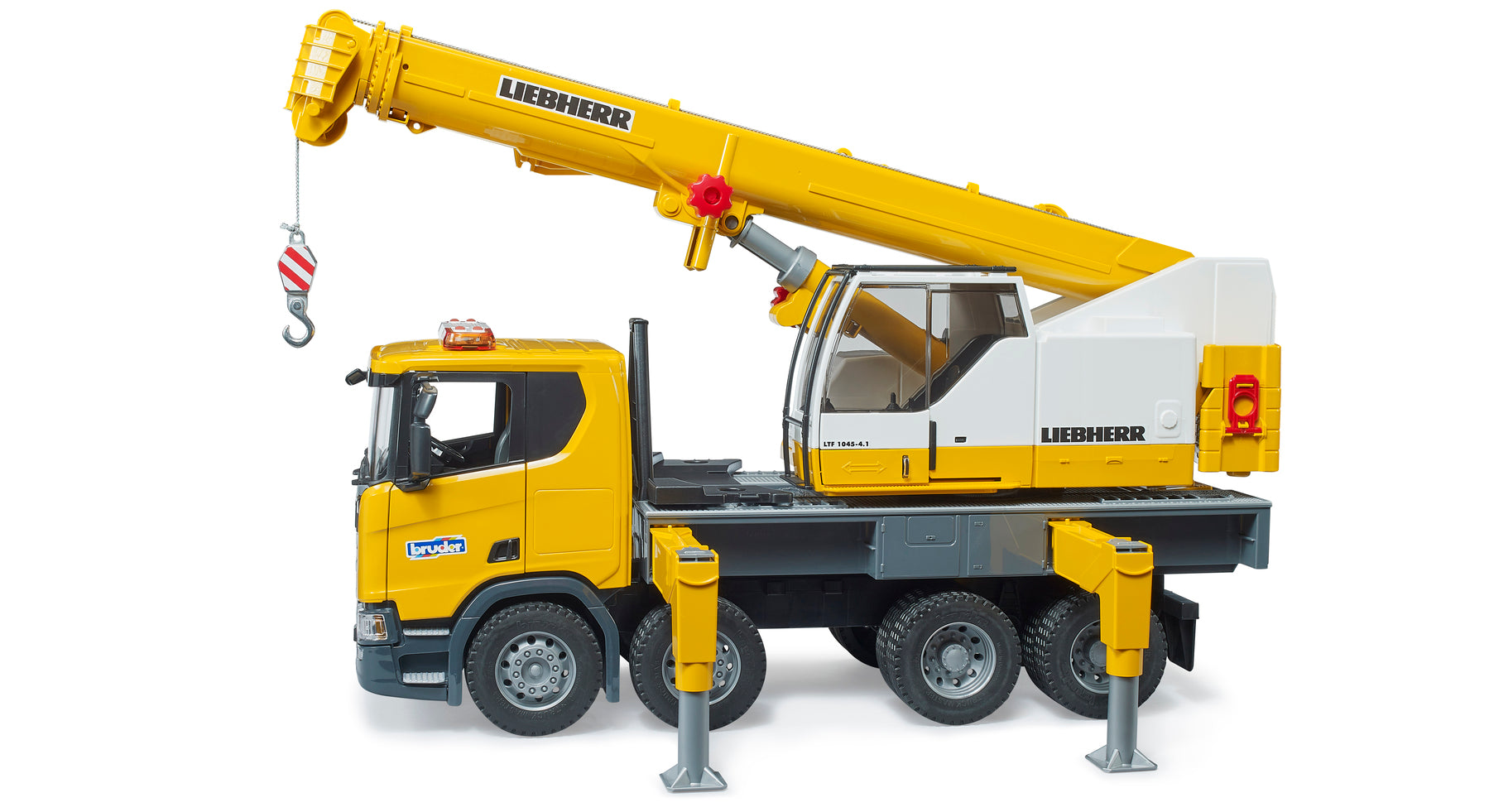 Bruder Light And Sound Scania Super 560R Liebherr Crane Truck Toy