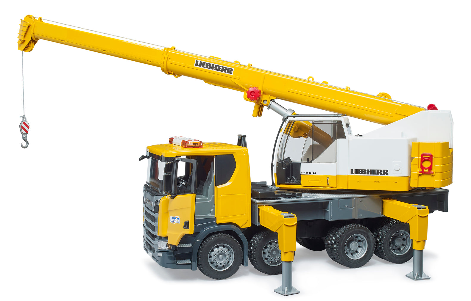 Bruder Light And Sound Scania Super 560R Liebherr Crane Truck Toy