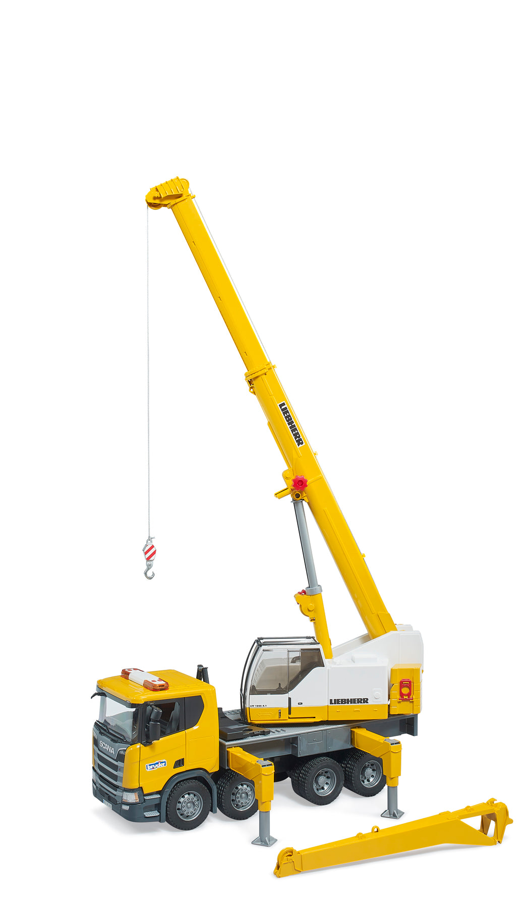 Bruder Light And Sound Scania Super 560R Liebherr Crane Truck Toy