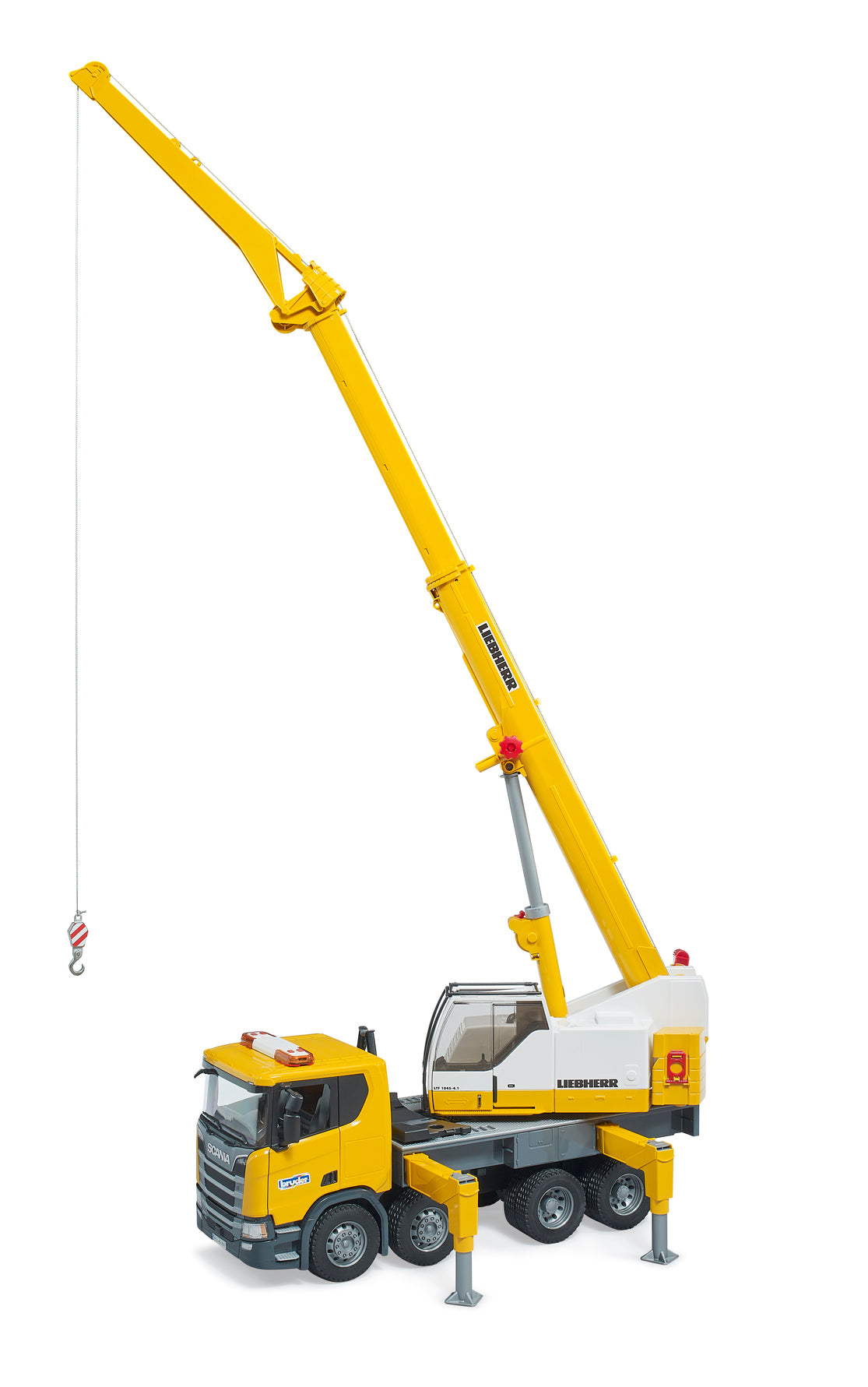 Bruder Light And Sound Scania Super 560R Liebherr Crane Truck Toy
