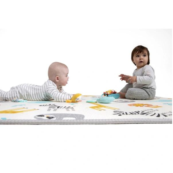 Babyzee Reversible Safari Baby Play Mat