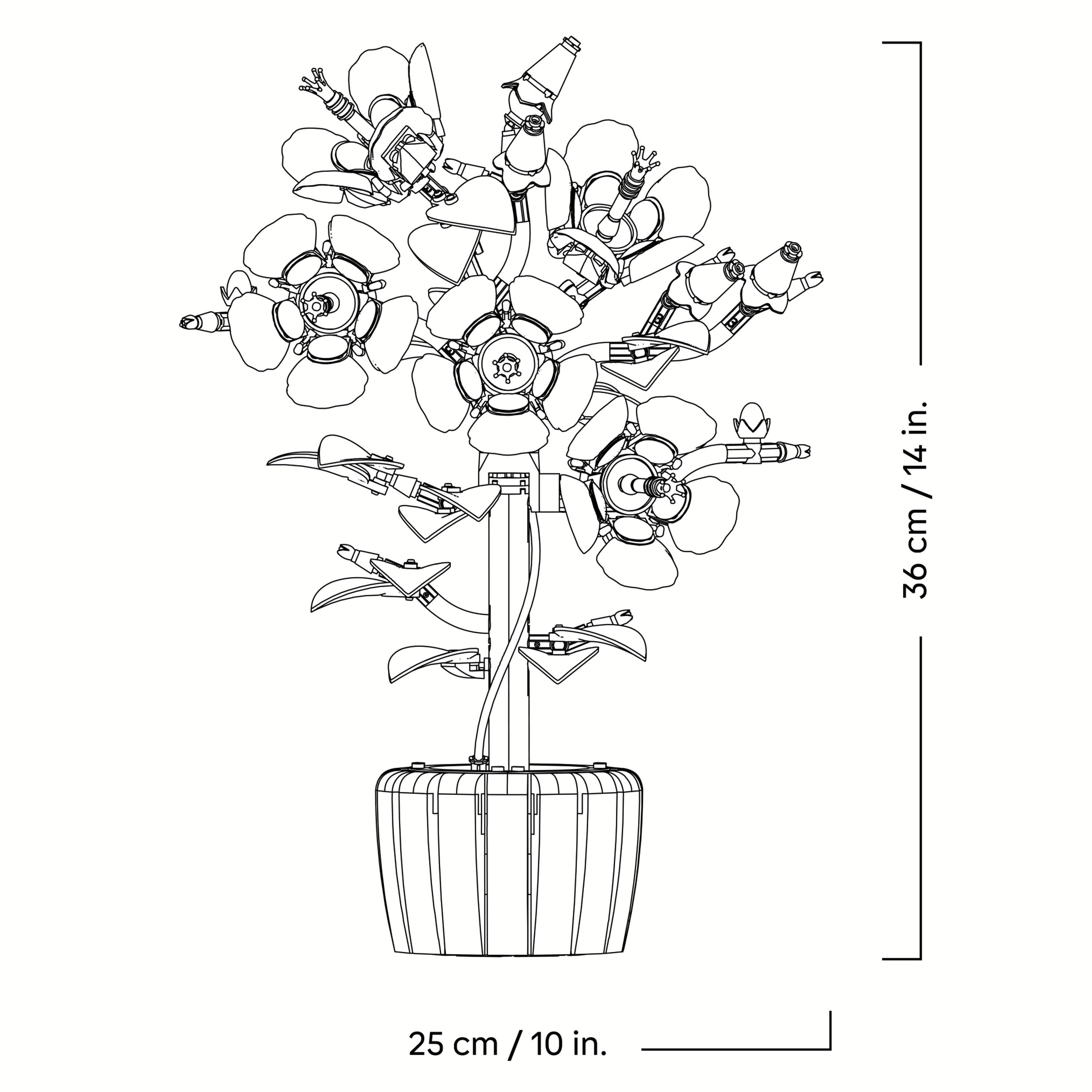 Lego Botanicals 10372 Hibiscus Set For Adults