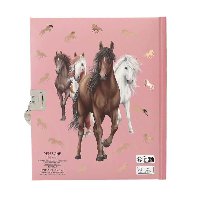 Miss Melody Diary With Heart Lock
