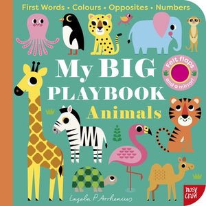 My Big Playbook: Animals Sensory Board Book