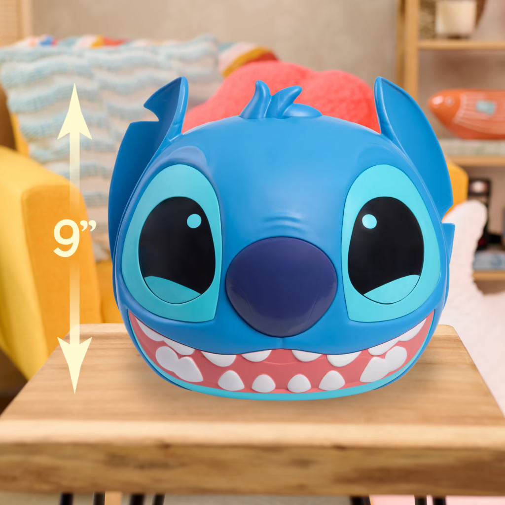 Disney Stitch 23 Cm Jumbo Mystery Capsule, Surprise Toy Capsule With 10 Toys & Activities