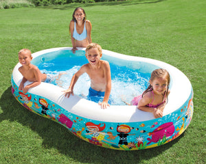 Intex Swim Center Paradise Seashore Inflatable Pool