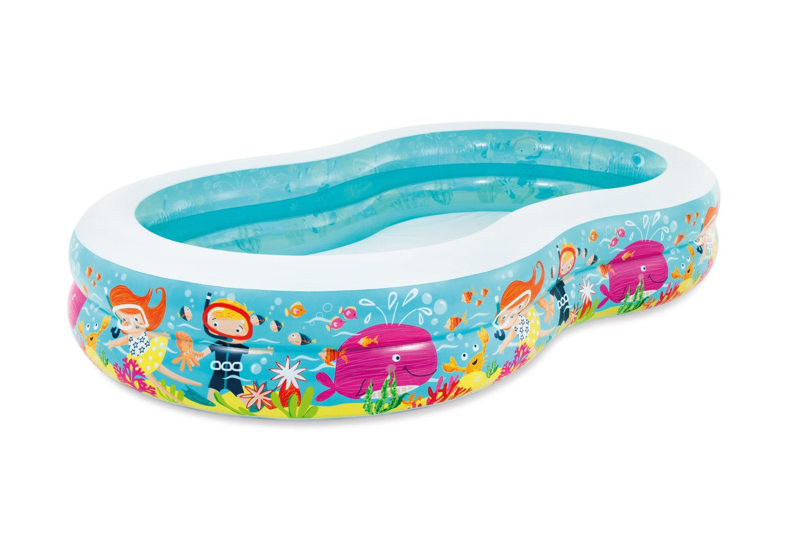 Intex Swim Center Paradise Seashore Inflatable Pool