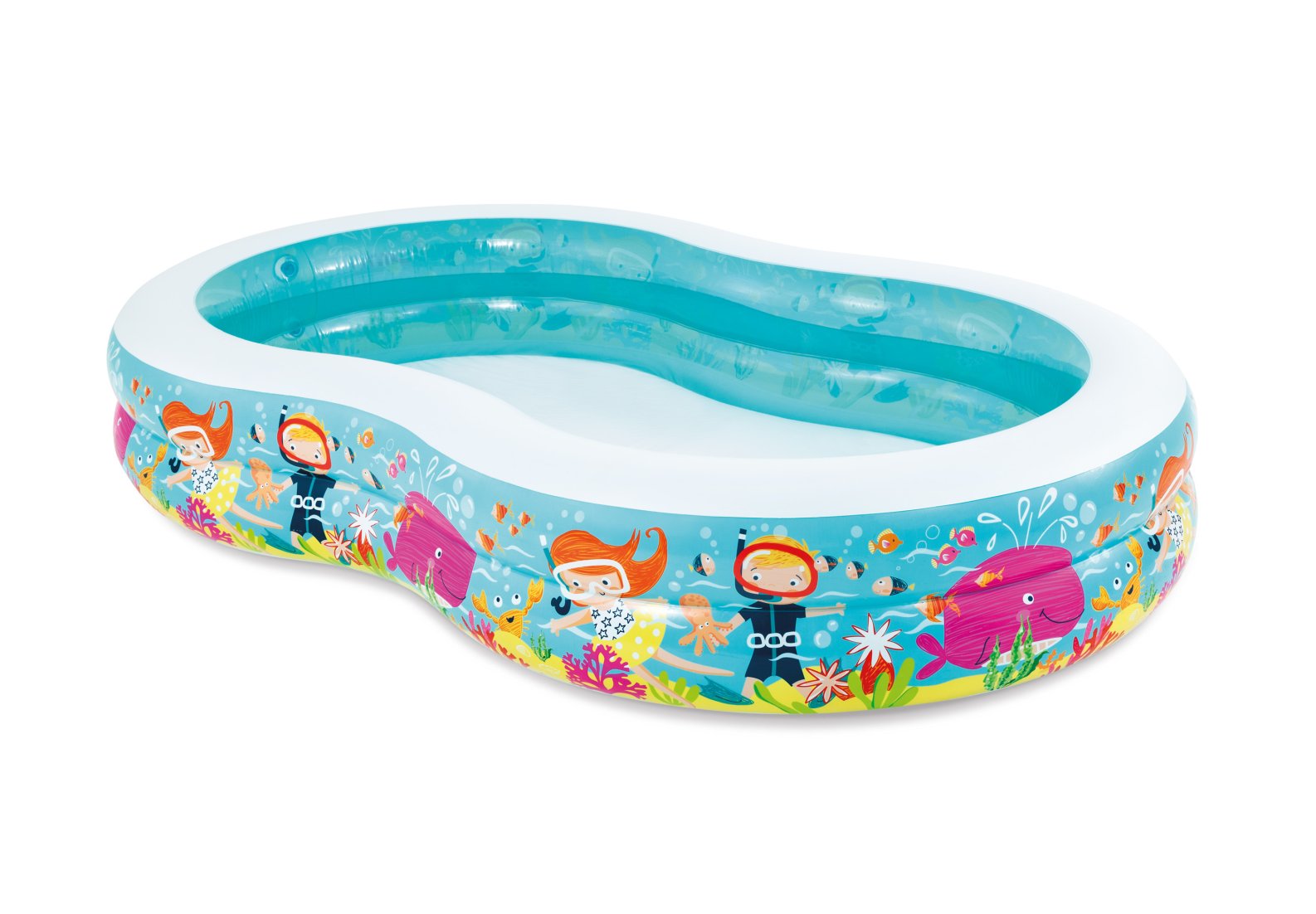 Intex Swim Center Paradise Seashore Inflatable Pool