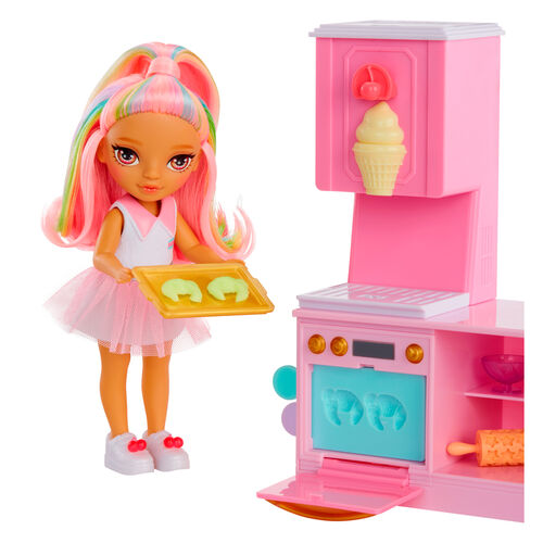 Rainbow High Dessert Shop With Littles Doll Kandy Playset