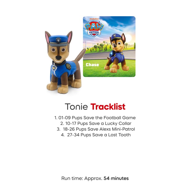 Tonies Moon Grey Toniebox 2 Play Set With Paw Patrol Chase Tonie