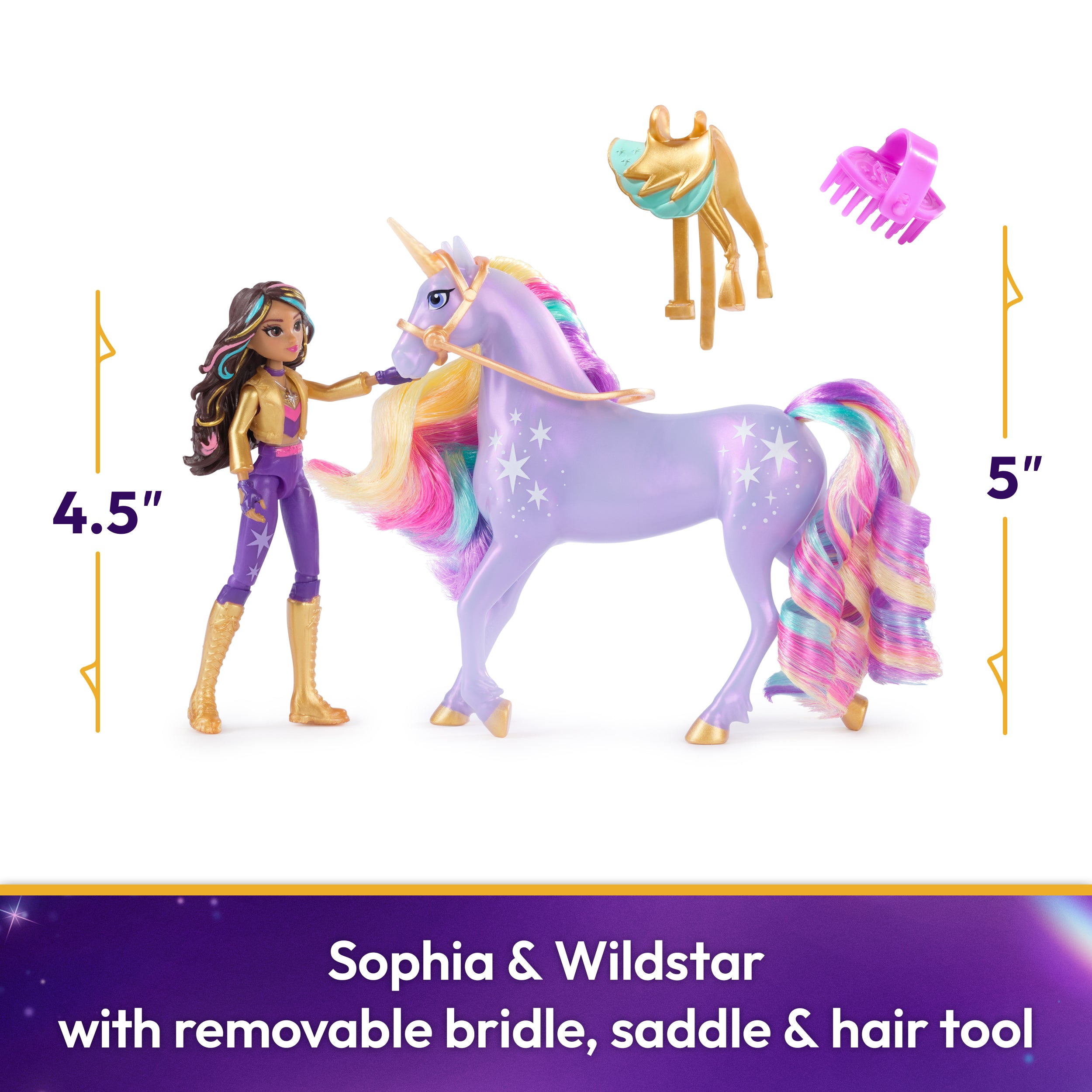 Unicorn Academy Sophia & Wildstar Set