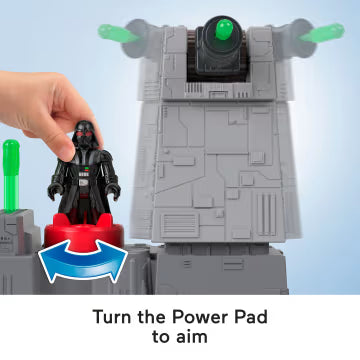 Imaginext Star Wars Death Star Turret Toy Cannon With Darth Vader