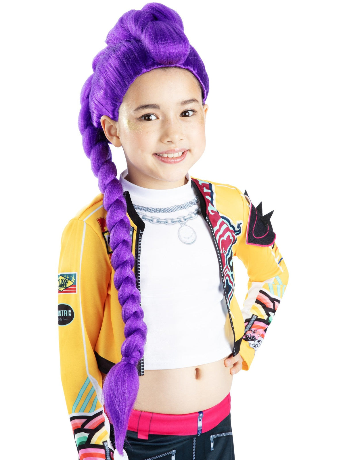 Kpop Demon Hunters Rumi Childs Wig One Size