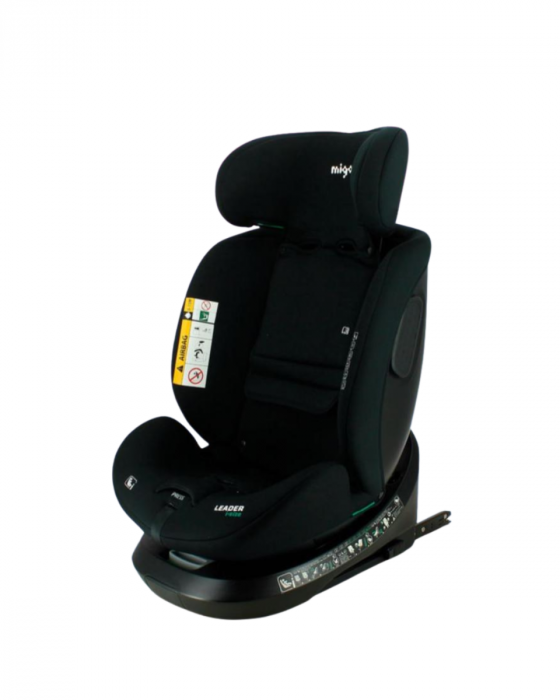 Migo Leader 360 Degrees Swivel I-Size Car Seat (40-150 Cm) – Isofix & Rotating