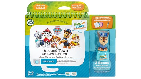 Leapfrog Leapstart Reading Buddies: Around Town With Paw Patrol, Paw Patrol Book, Educational & Interactive Fun, Compatible With Leapstart Systems