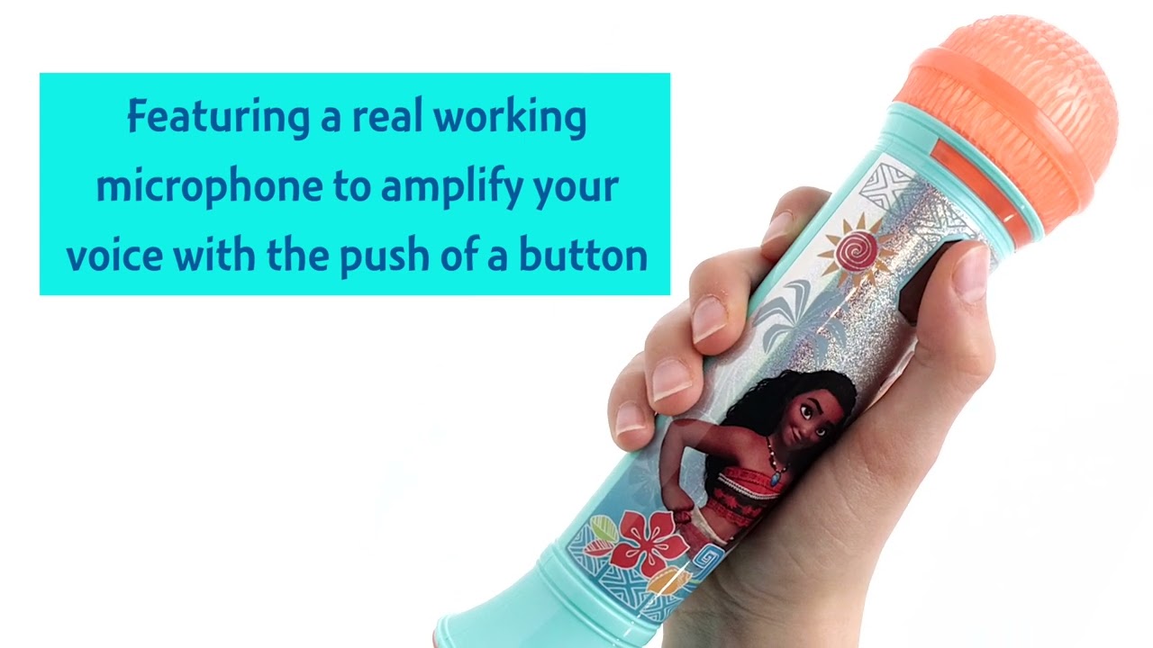 Disney Moana 2 Sing-Along Microphone