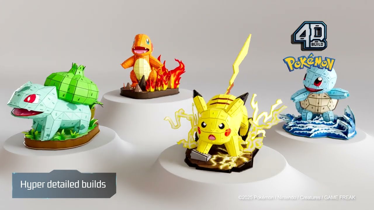Pokemon 4D Pikachu Puzzle