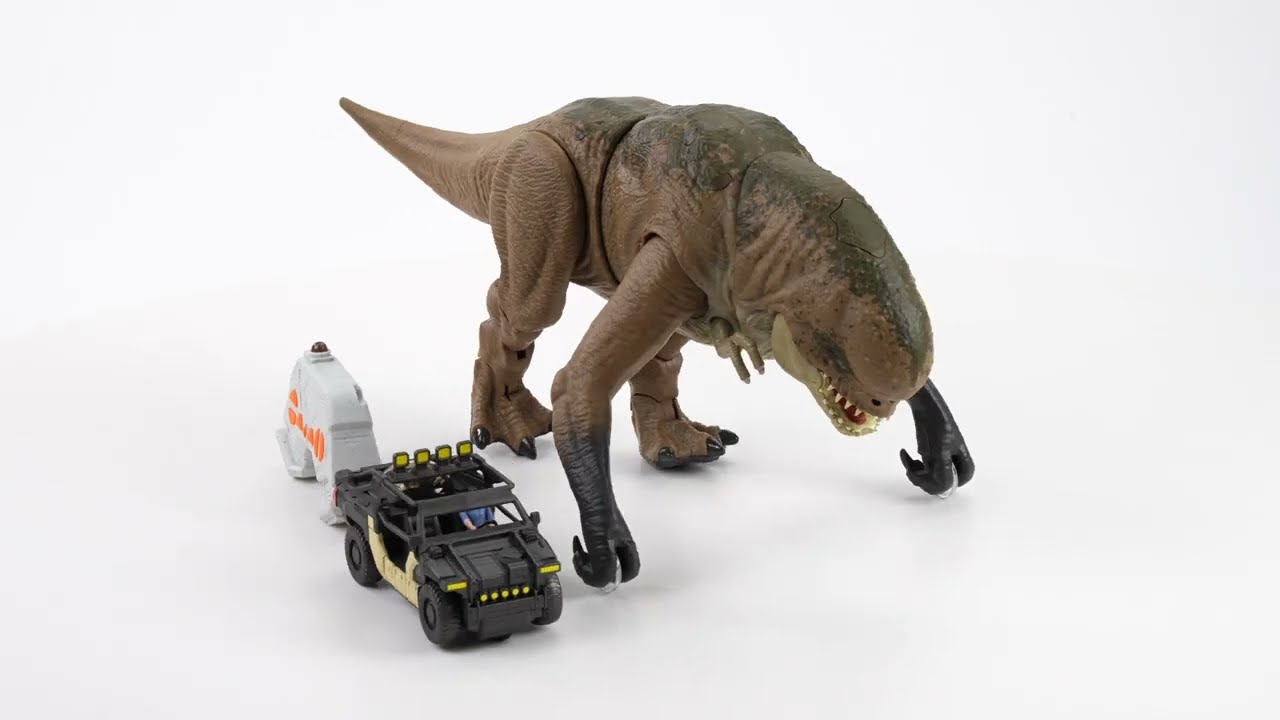 Jurassic World Rebirth Remote Control Track 'N Chomp Dinosaur Distortus Rex