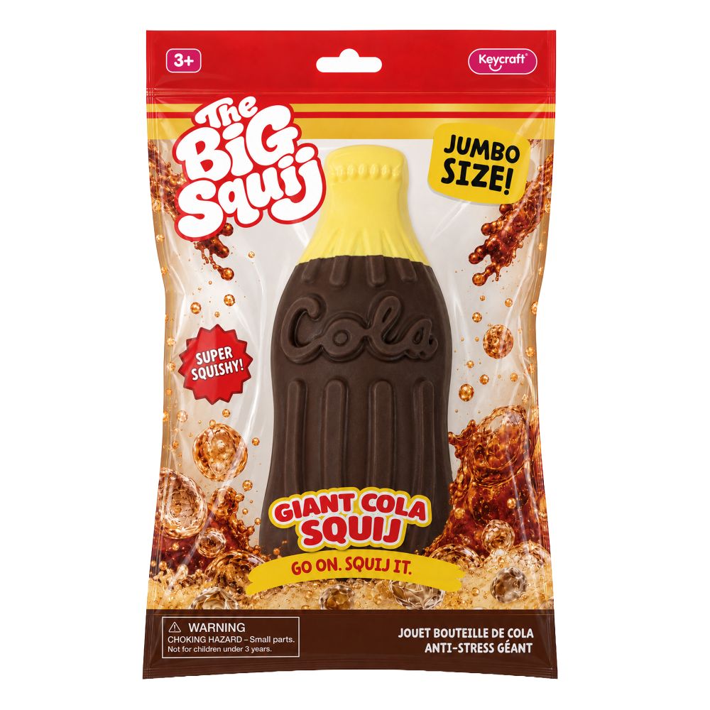 The Big Squij Cola Bottle Slow-Rise Squishy Toy
