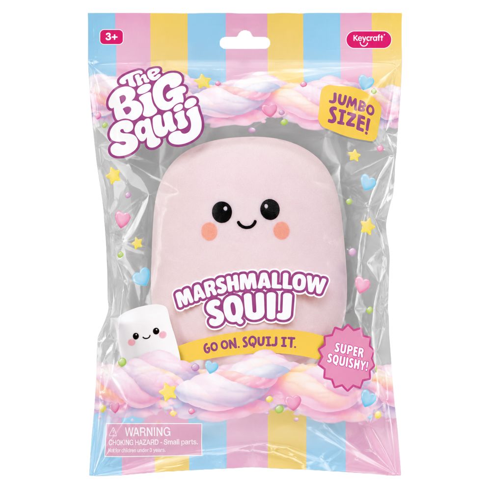 The Big Squij Marshmallow Slow-Rise Squishy Toy Assortment