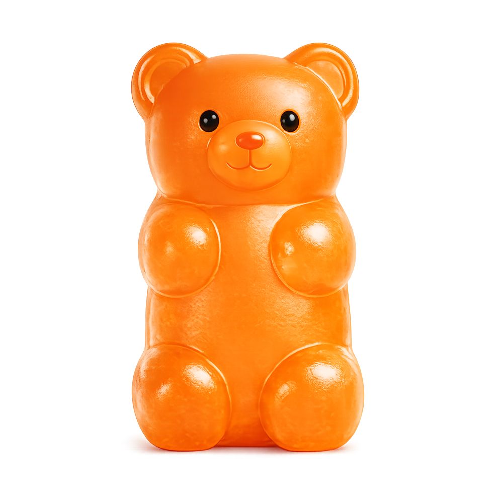 The Big Squij Gummy Bear Slow-Rise Squishy Toy