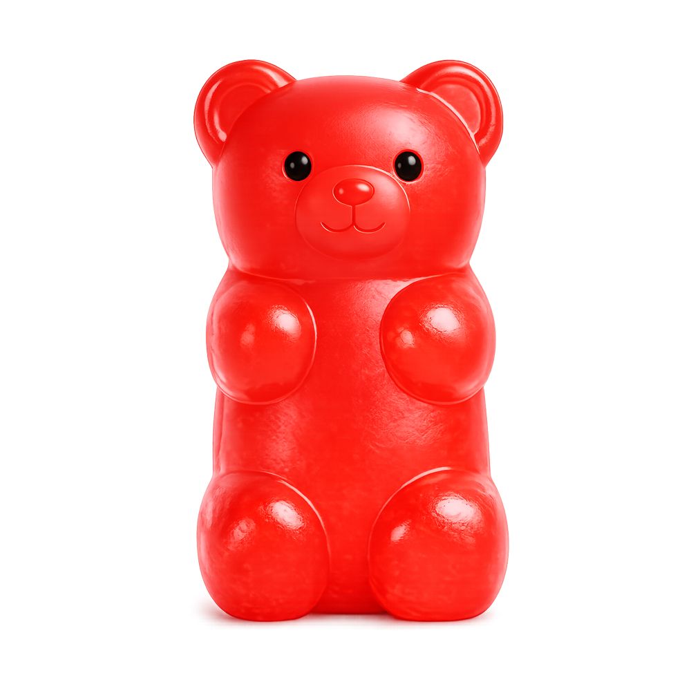 The Big Squij Gummy Bear Slow-Rise Squishy Toy