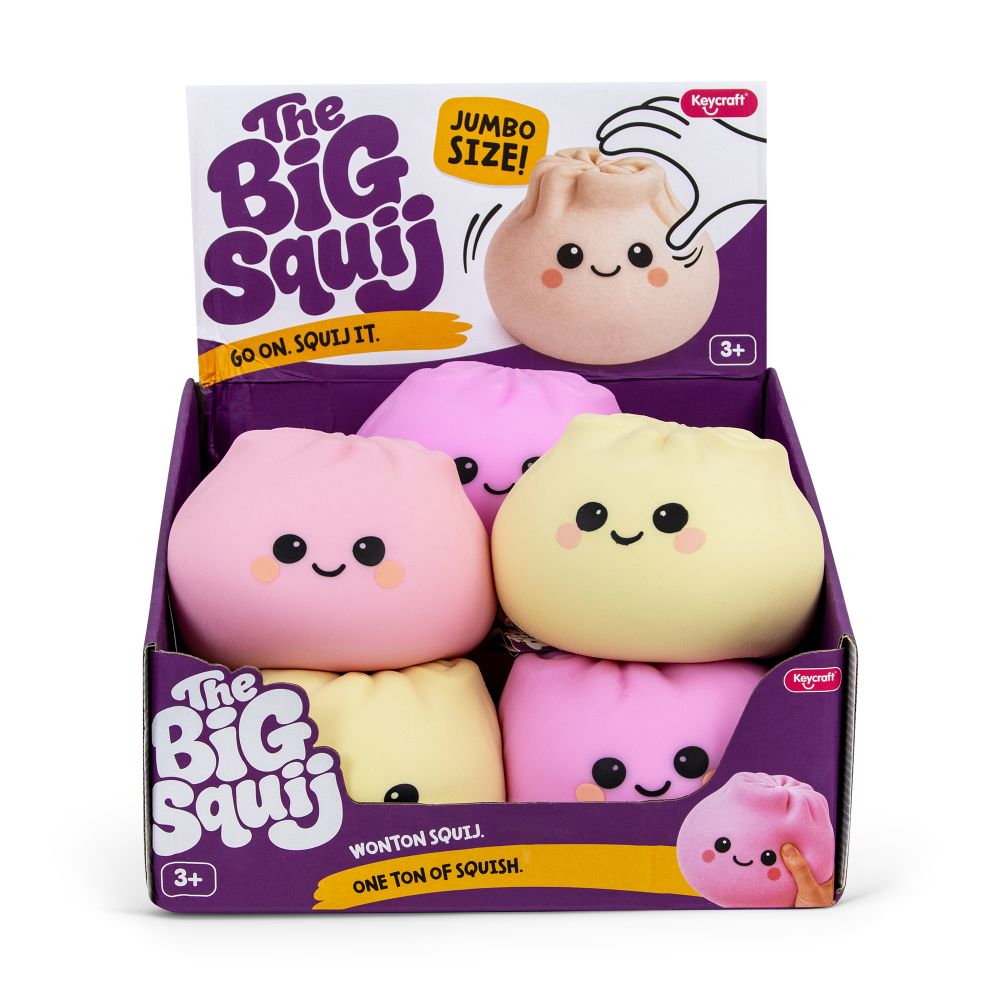 The Big Squij Dumpling Slow-Rise Squishy Toy Assortment