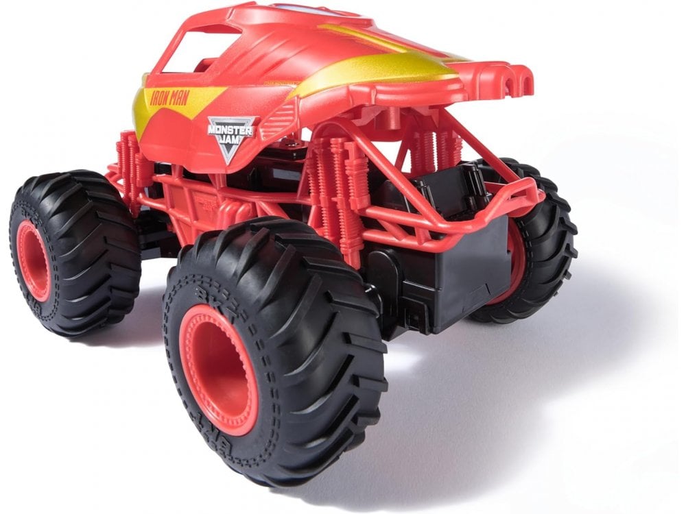 Monster Jam Marvel Iron Man Rc Monster Truck 1:24 Scale